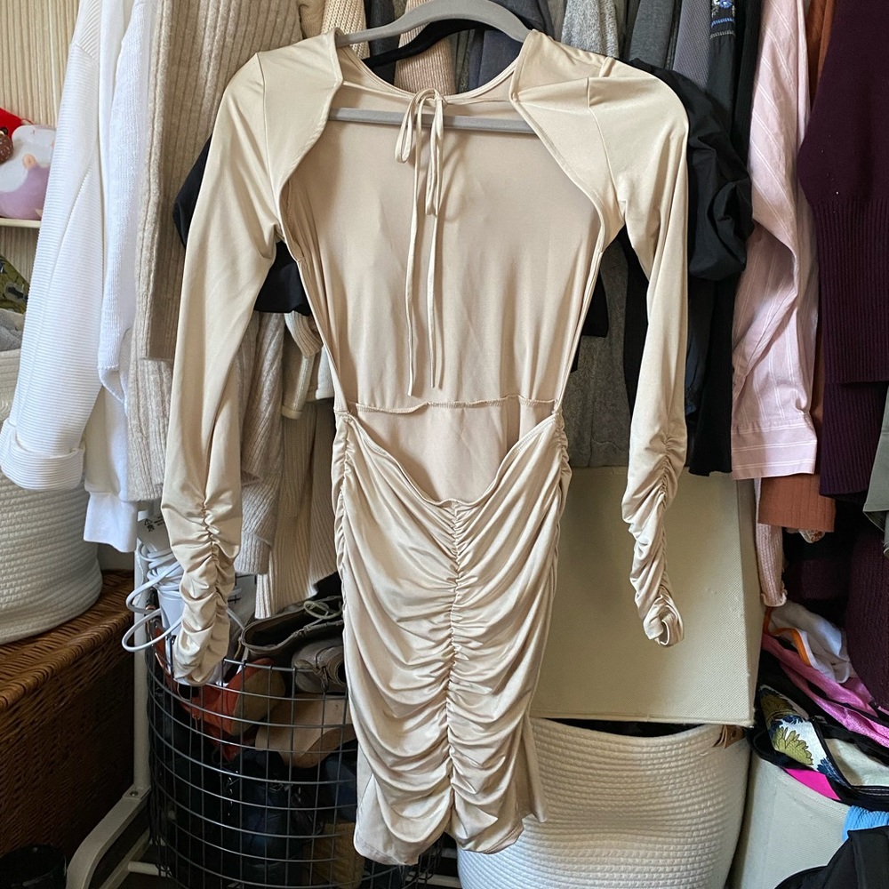 Lucy In The Sky Nude Dress // GORGEOUS dress. Worn once.